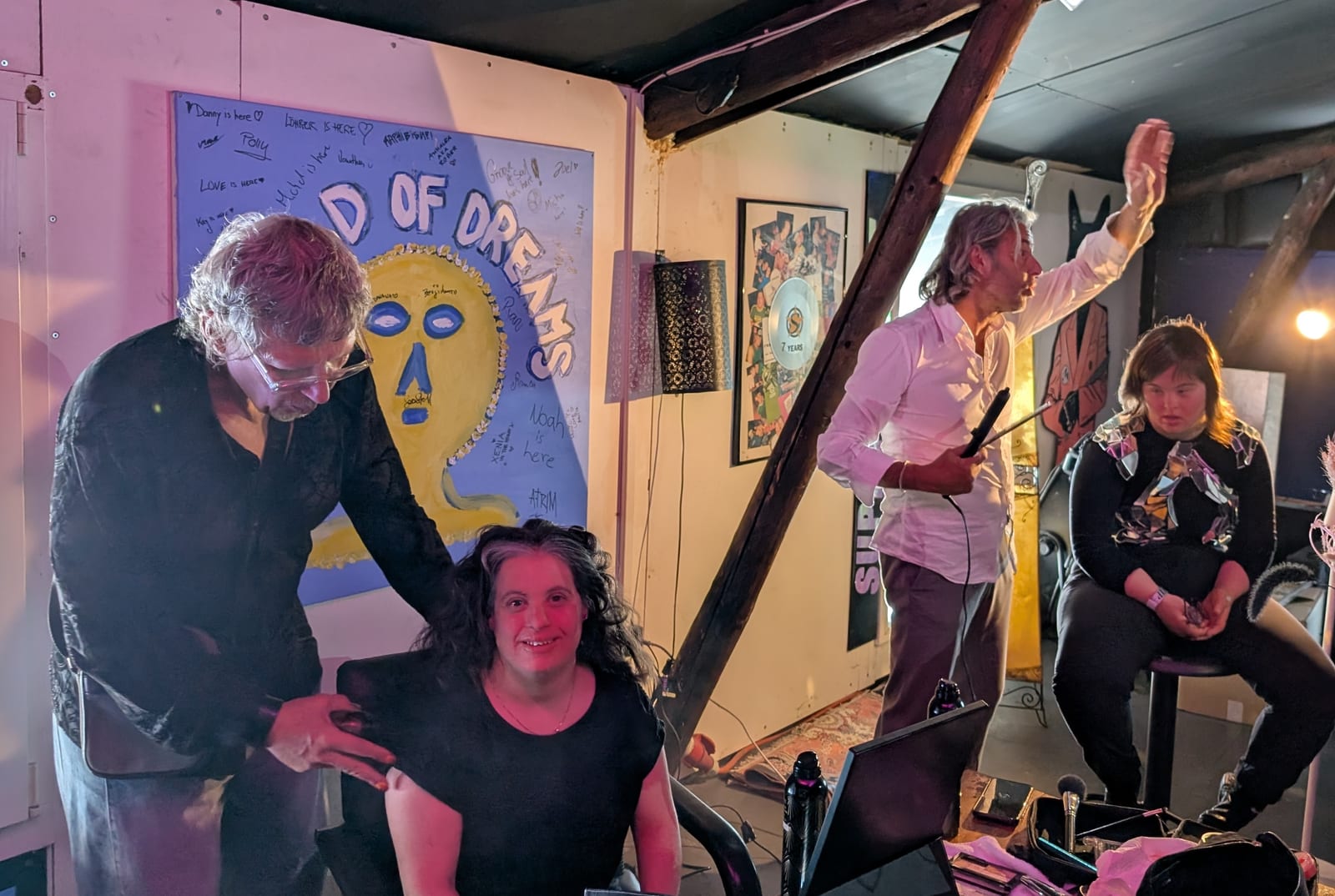 Backstage – Vorbereitung 1